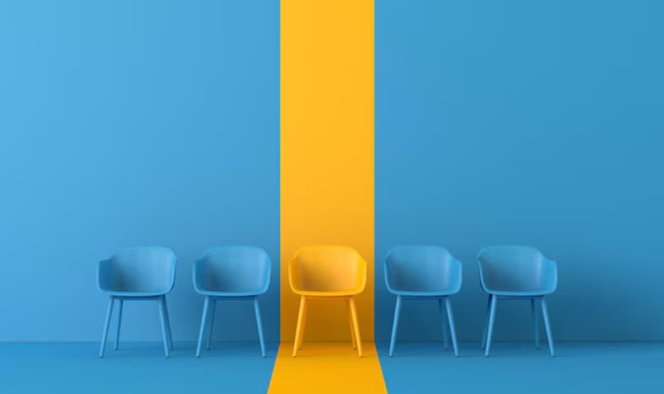 Color Consultation Yellow Chair Blue Chairs 864595 89522
